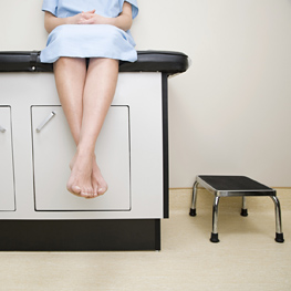 woman on exam table10